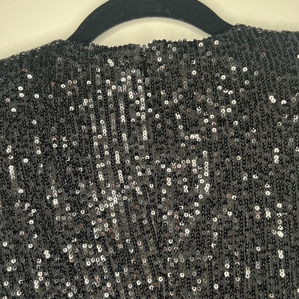 Betsey Johnson - Sequin Black Mini Dress - Size XS - Picture 9 of 11